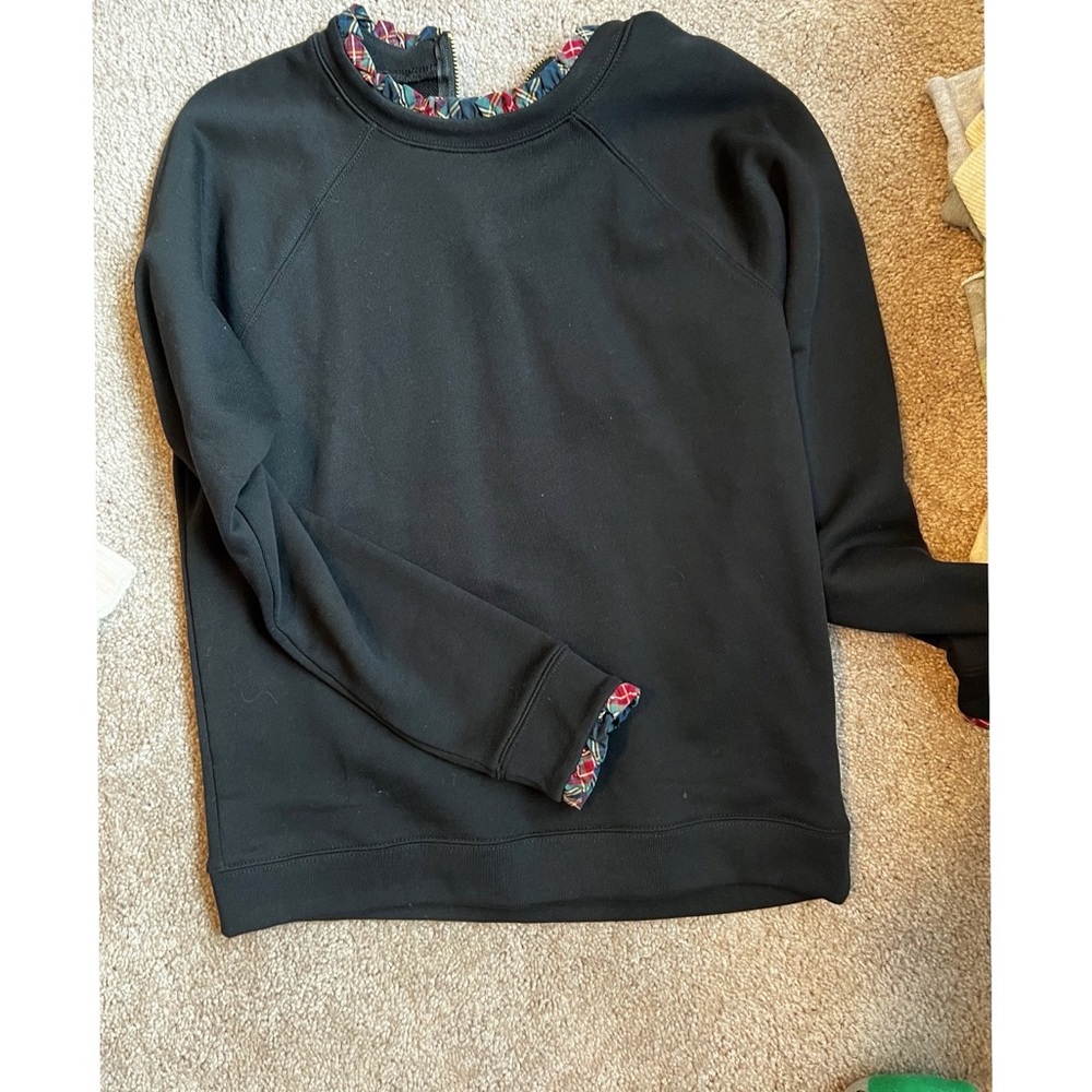 J Crew sweater with zipper back